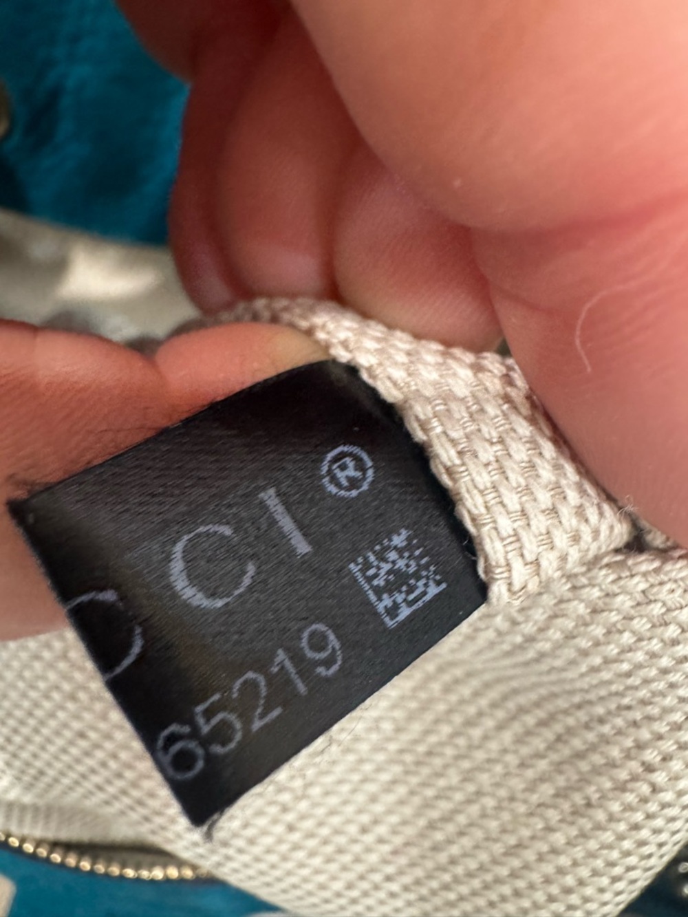 Gucci Soho  Teal Leather Shoulder Bag with Gold Chain Strap - Picture 11 of 11